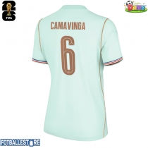 Frankrike Eduardo Camavinga #6 Bortedrakt Dame VM 2026 Kortermet